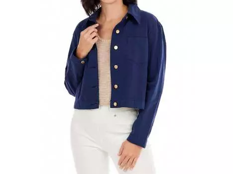 Джинсовая куртка Kendrick темно-синего цвета mudpie