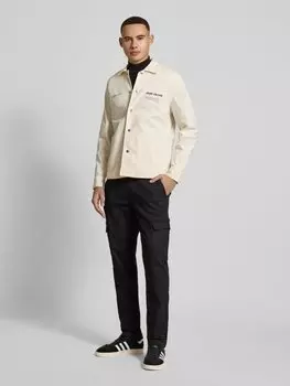 Джинсовая куртка классического кроя с этикеткой Pepe Jeans, кремовый