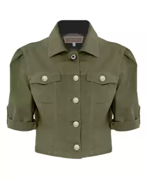 Джинсовая куртка Kocca, зеленый