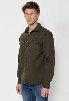 Джинсовая куртка Koroshi, оливковый