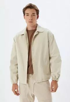 Джинсовая куртка Koton, бежевый