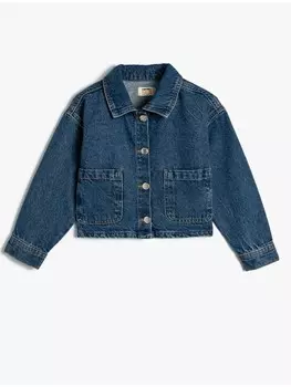 Джинсовая куртка KOTON Blazer, синий