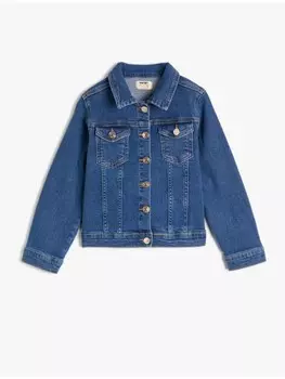 Джинсовая куртка KOTON Blazer, синий