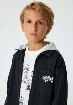 Джинсовая куртка Koton, черный