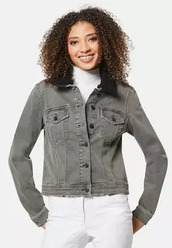 Джинсовая куртка KRAGEN MADELEINE, серый