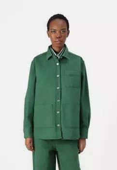 Джинсовая куртка Lacoste, зеленый