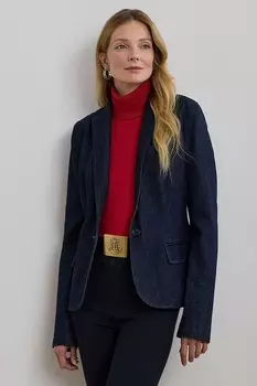 Джинсовая куртка Lauren Ralph Lauren, синий