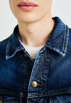 Джинсовая куртка Lee, темно-синий