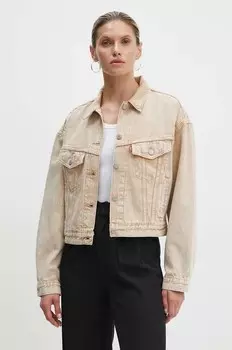 Джинсовая куртка Levi's, бежевый