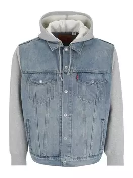Джинсовая куртка Levi's Big & Tall Between-Season Jacket CANDY, синий деним