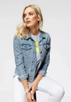 Джинсовая куртка Levi's "Original Trucker", СВЕЖАЯ КОЛЛЕКЦИЯ, цвет Light