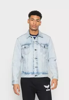 Джинсовая куртка Levi's THE TRUCKER JACKET, цвет new light trucker