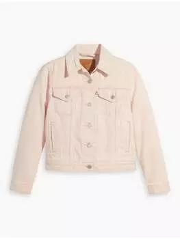 Джинсовая куртка Levis, розовый