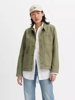 Джинсовая куртка Levis, зеленый