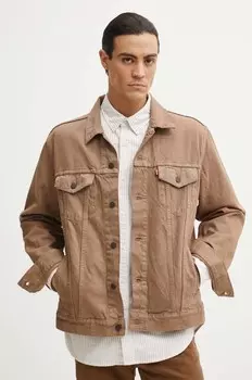 Джинсовая куртка Леви Levi'S, коричневый