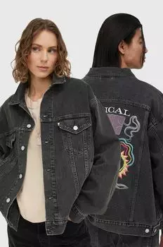 Джинсовая куртка Леви Levi's, серый