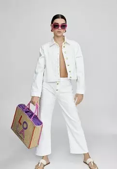 Джинсовая куртка LOLA CASADEMUNT, белый