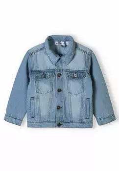 Джинсовая куртка LONG SLEEVE MINOTI, цвет blue denim
