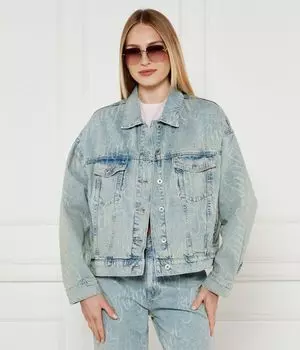 Джинсовая куртка lou_b Oversize fit Hugo Blue, синий