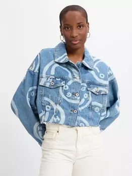 Джинсовая куртка лу Hugo Blue, белый