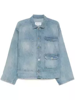 Джинсовая куртка MAISON MARGIELA, синий