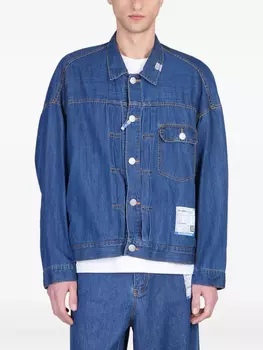 Джинсовая куртка Maison MIHARA YASUHIRO, синий