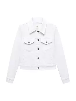 Джинсовая куртка MANGO Between-Season Jacket VICKY, белый