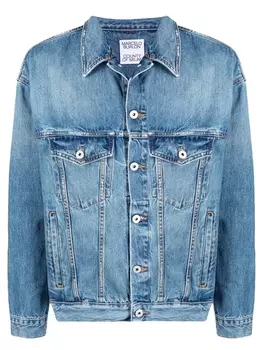 Джинсовая куртка Marcelo Burlon County of Milan, синий