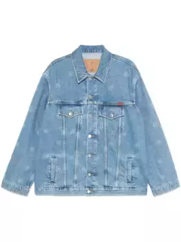 Джинсовая куртка Martine Rose, синий