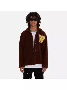 Джинсовая куртка Megaman Fleecejacke Teddy W, коричневый