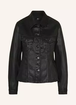 Джинсовая куртка Мила 7 For All Mankind, черный