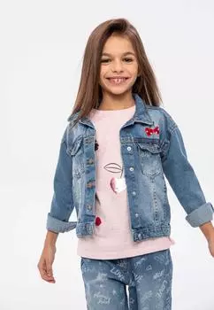 Джинсовая куртка Minoti, синий