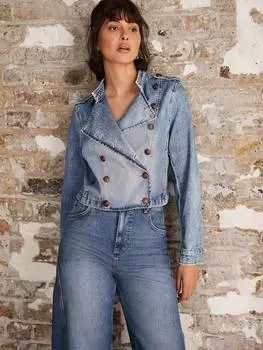 Джинсовая куртка Mint Velvet, синий