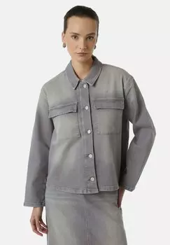 Джинсовая куртка MIT WASCHUNG UND AUFGESETZTEN TASCHEN comma casual identity, деним