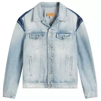 Джинсовая куртка Mm6 Maison Margiela, голубой