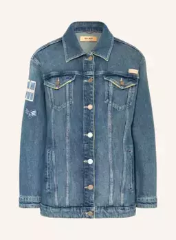 Джинсовая куртка mmbaylee Mos Mosh, синий