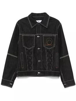 Джинсовая куртка Moon-laser Marine Serre, черный