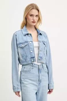 Джинсовая куртка Moschino Jeans, синий