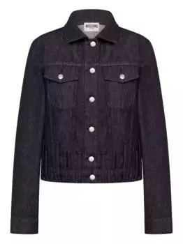 Джинсовая куртка MOSCHINO JEANS, синий