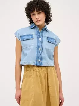 Джинсовая куртка Mustang, серый