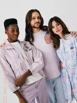 Джинсовая куртка Mustang, синий