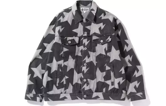 Джинсовая куртка мужская A Bathing Ape, черный