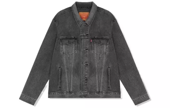 Джинсовая куртка мужская дымчато-серая Levi’S, серый