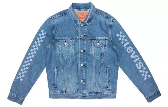 Джинсовая куртка мужская джинсовая синяя Levi’S, синий