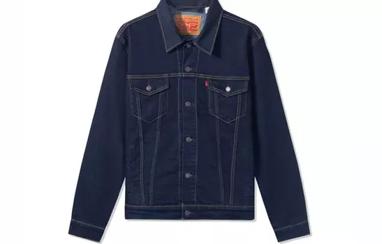Джинсовая куртка мужская джинсовая синяя Levi’S, синий