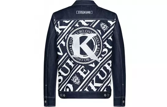 Джинсовая куртка мужская Evisu