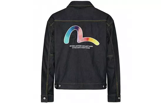 Джинсовая куртка мужская Evisu