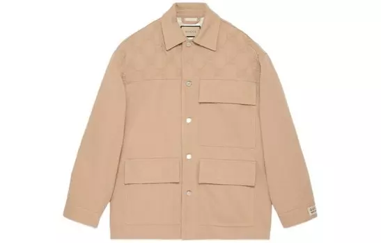 Джинсовая куртка мужская хаки Gucci, хаки