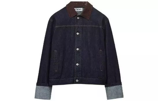 Джинсовая куртка мужская индиго Loewe, индиго