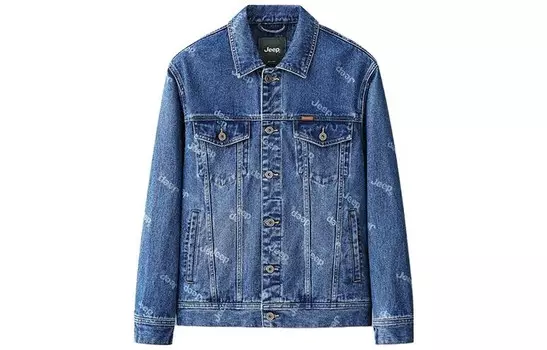 Джинсовая куртка мужская Jeep, черный